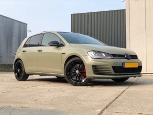 Volkswagen Golf GTI - Carwrap Kaki Green | Trim-Line Zevenbergen