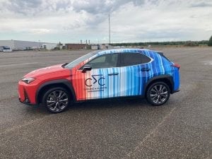 Lexus - Cycling 4 Climate Car Wrap - Bestuurderskant | Trim-Line Zevenbergen