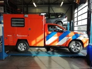 Belettering wagens reddingsbrigade | Trim-Line Zevenbergen