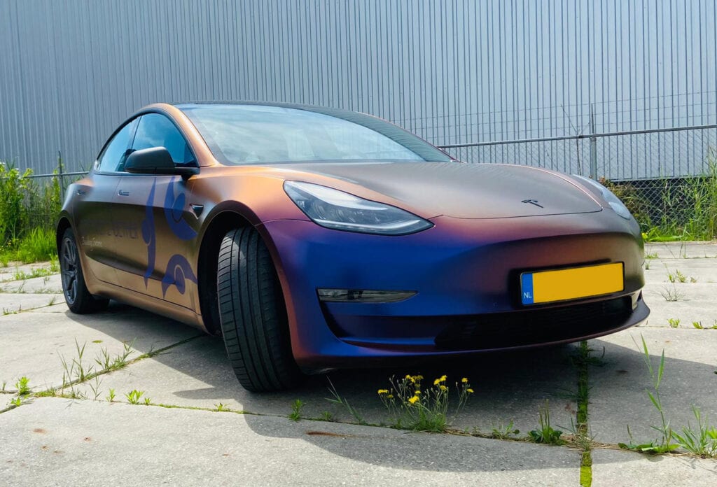 Let's get 2-gether - Tesla Car Wrapping | Trim-Line Zevenbergen