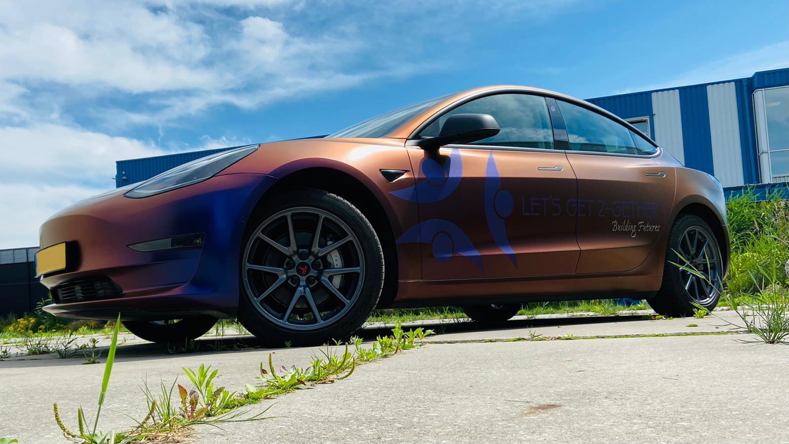 Let's get 2-gether - Tesla Avery Car Wrap | Trim-Line Zevenbergen