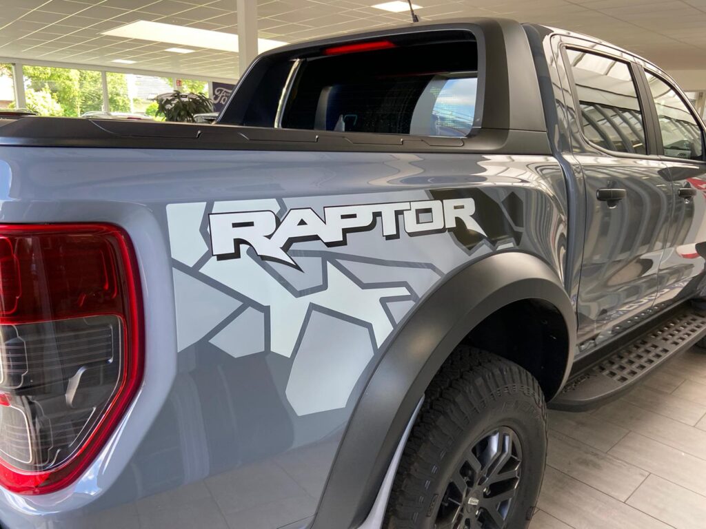 Ford Raptor - Car Wrapping - Bijrijderskant | Trim-Line Zevenbergen