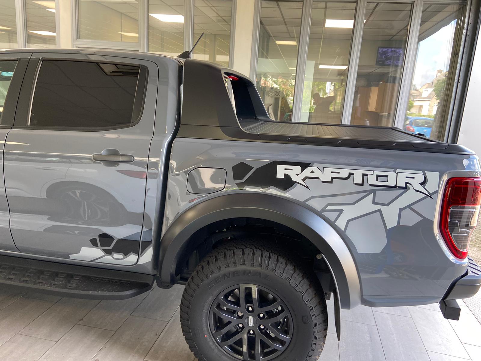 Ford Raptor - Car Wrapping - Bestuurderskant | Trim-Line Zevenbergen
