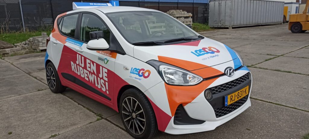 LesGo - Lesauto belettering | Trim-Line Zevenbergen