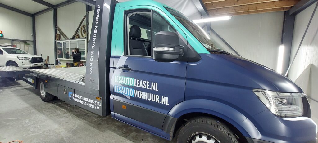 Lesautolease - Aanhanger wrap | Trim-Line Zevenbergen