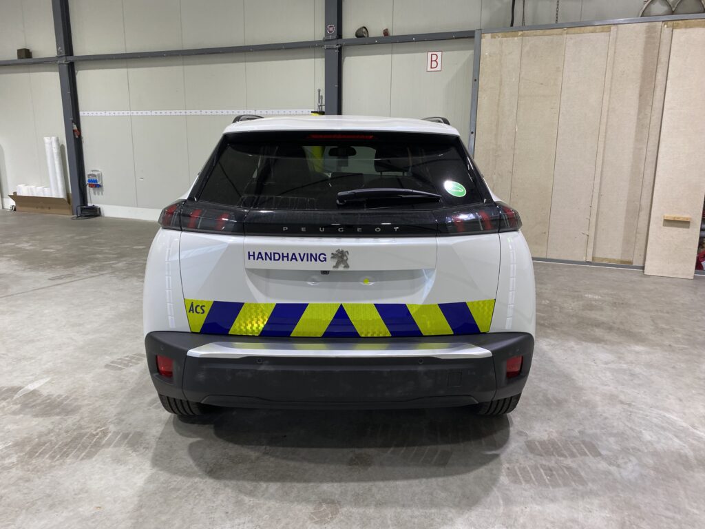 Handhaving Waalwijk - Peugeot Belettering | Trim-Line Zevenbergen