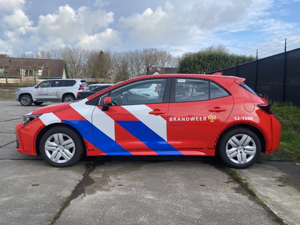 Brandweer Kennemerland - Huisstijl Striping | Trim-Line Zevenbergen