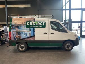 CNSTRCT - Bedrijfswagen Belettering | Trim-Line Zevenbergen