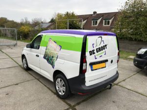 Kwekerij de Groot - Bedrijfswagen Belettering | Trim-Line Zevenbergen